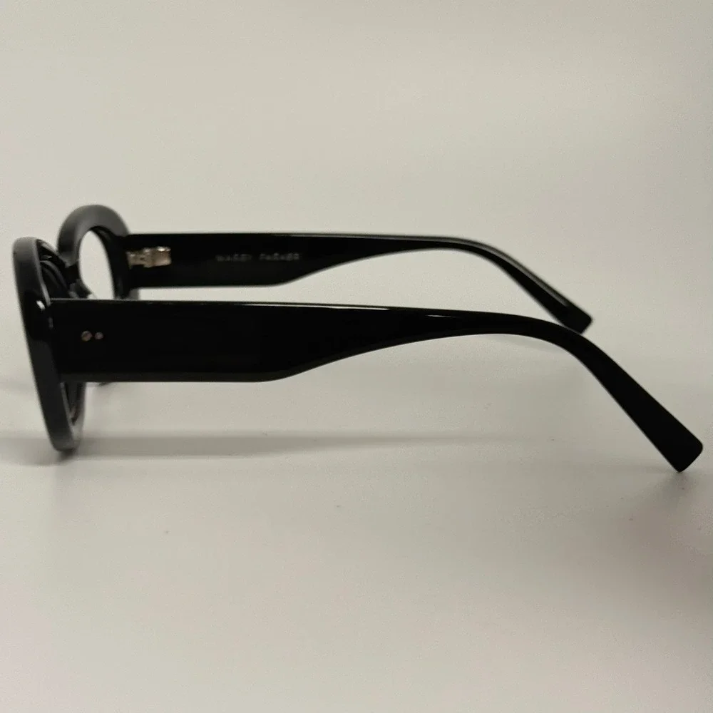 Warby Parker Carmel XW 100 Eyeglasses Jet Black Cat Eye Frames 53-20-140